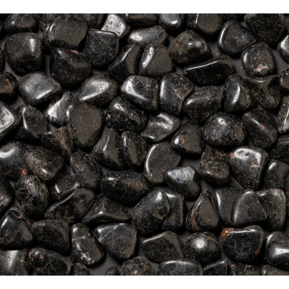 1/2 lb Tumbled Small Black Tourmaline Gemstones Stones Jewelry Making Crystals